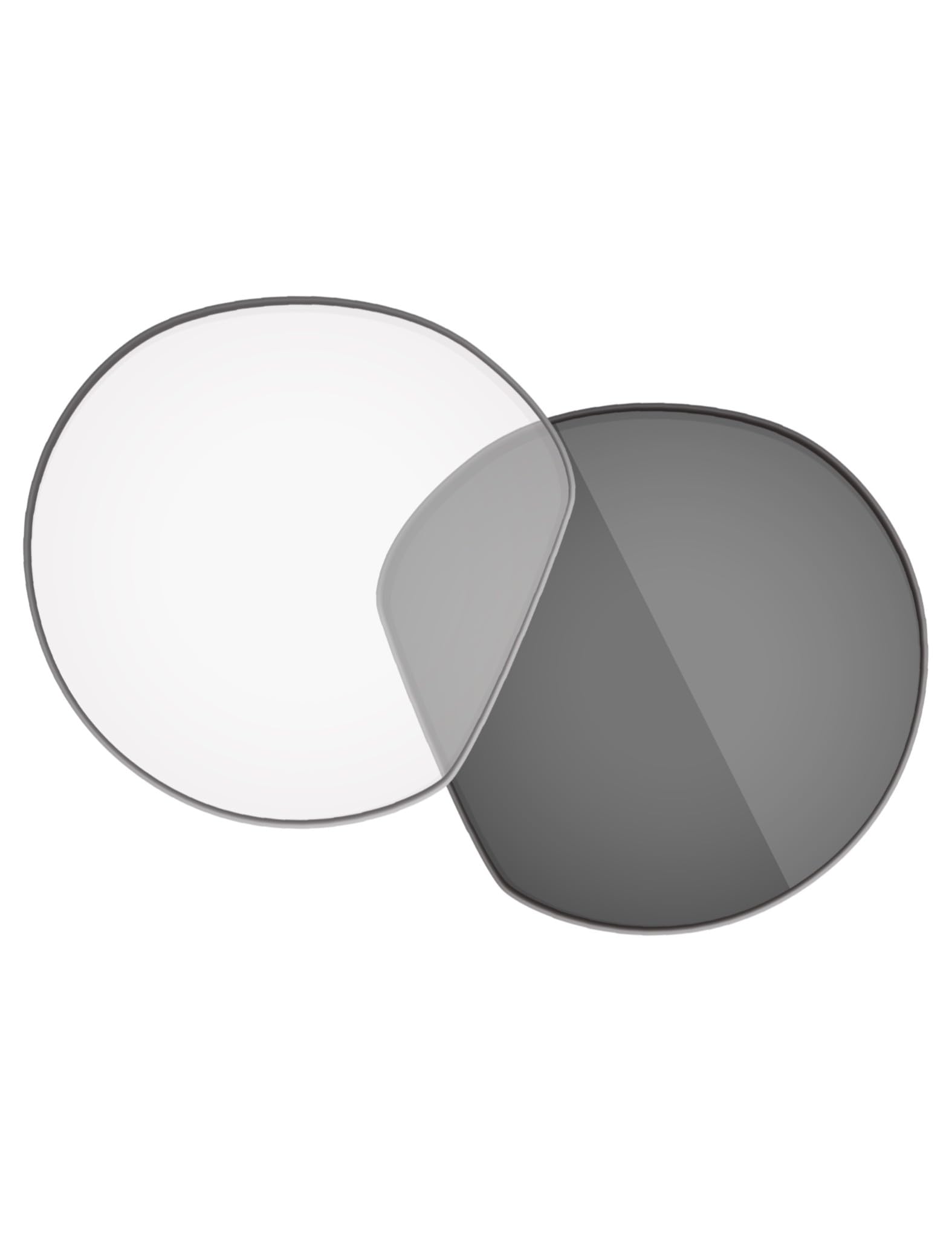 Fiskr Lenti polarizzate di ricambio compatibili con occhiali da sole Oakley Meta HSTN OW8002 da 51 mm, resistenti agli urti e perfettamente compatibili