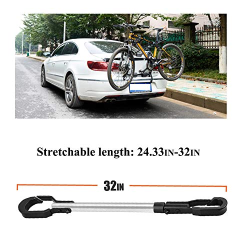 Coherny Bicycle Frame Tension Mount Bar Adapter Bike Cross Bar Universal Adjustable Bike Frame Adapter for Rack Storage Tools