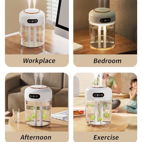 Humidificateur avec télécommande et purificateur d'air USB - 5