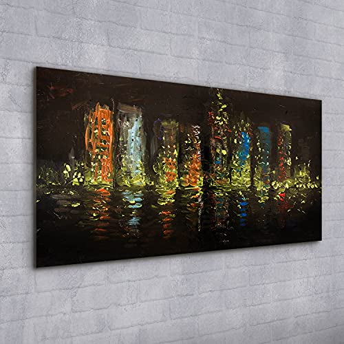 Image sur verre salon chambre tableau paysage architecture 100x50