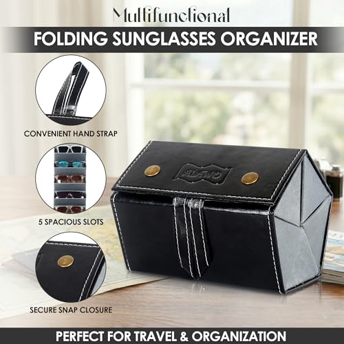 Image of ALAWO Sunglass Box Organizer Holder Case