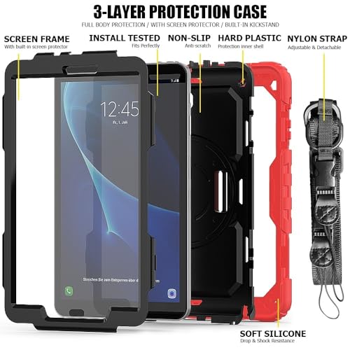Coque Samsung Galaxy Tab A 10.1 2018 antichoc avec protège-écran - 3