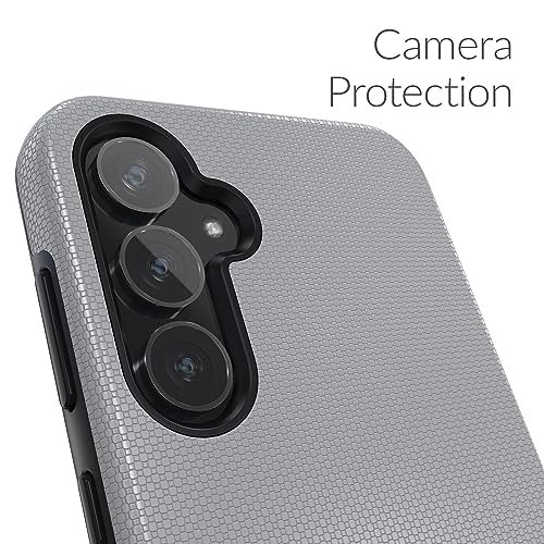 Image of Crave for Samsung Galaxy S23 FE Case, Shockproof Protection Dual Layer Case for Samsung Galaxy S23 FE (6.4 inch) - Slate