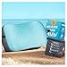 HIKENTURE Aufblasbares Kissen Strand, Strandkissen Aufblasbar mit Abziehbarem Kissenbezug, Ergonomisches Kopfkissen, Bequemes Nackenkissen, Campingkissen Reisekissen Inflatable Travel Pillow - Blau
