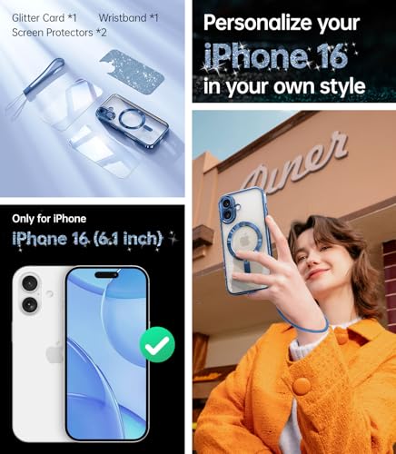 Coque iPhone 16 antichoc bleu foncé protège objectif et écran - 9