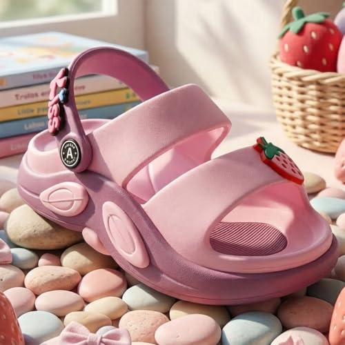 Image of Foot Trends Soft EVA Kids Sandals | Lightweight with Adjustable Strap | Soft Cushioning Sandals for Kids Boys and Girls