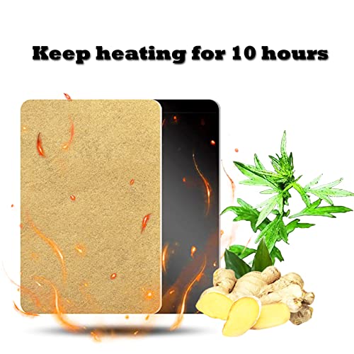 100Pcs Mugwort Ginger Patch, Chinese Traditional Medicine Herbal Paste For Neck, Shoulder, Waist, Feet, Joint, Relieve Pain, Seniors Gift, 12 * 8Cm, Pack Of 10 #TOP1