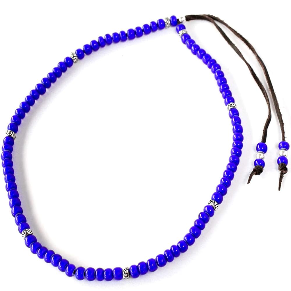 インディアンジュエリー　アンティークホワイトハートブルー インディアンジュエリー アンティークホワイトハートブルー