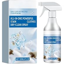 Clothing Emulsifier, 120ML Non Ionic Laundry Stain Remover Spray, Stain Remover for Clothes Laundry, Multi-Purpose Clothing Emulsifier Stain Remover for Oil, Coffee, Dirt Stains 1pcs
