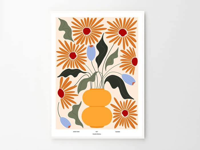 Amazon.co.jp: THE POSTER CLUB ポスター Flourish (50×70cm