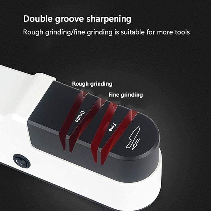 Professional Electric Knife Sharpening, High-Precision Household Small Quick Sharpener, Used for Coarse and Fine Grinding