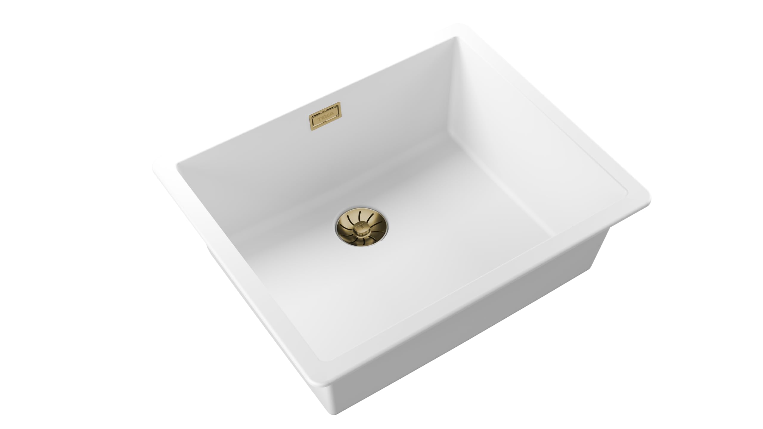 Teka - Set de personalización PerfectFlow Dorado Teka para fregaderos Radea R10 - Modelo PerfectFlow PVD Brass - Más Resistente a la Corrosión