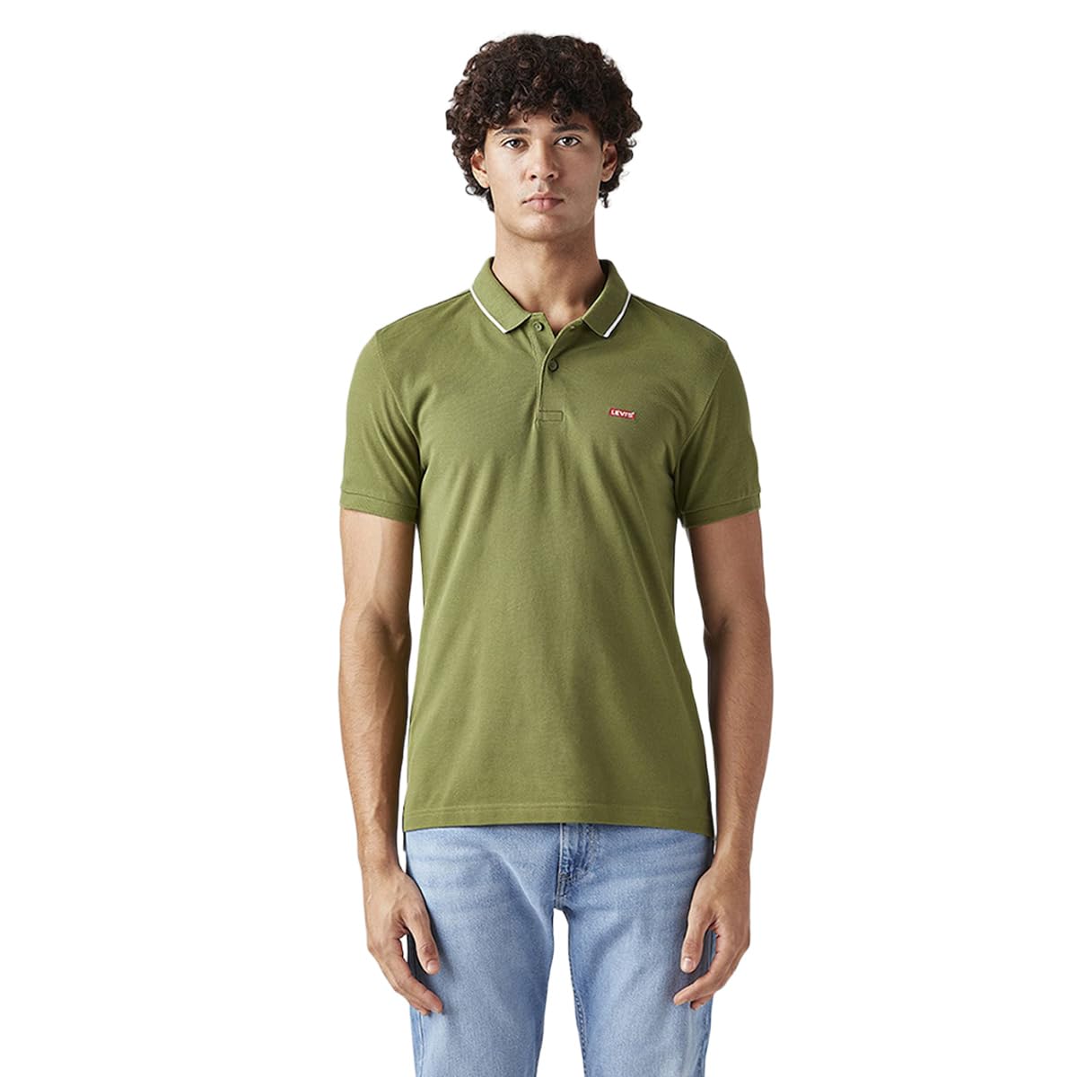levi's Men's Solid Slim Fit Polo T-Shirt-picture-21