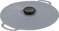 Vista 1 de 1pc Reusable Silicone Food Cover Vacuum Seal Lid for Pot Microwave Safe Easy to Clean Keeps Food Fresh Refrigerator Kitchen Supply