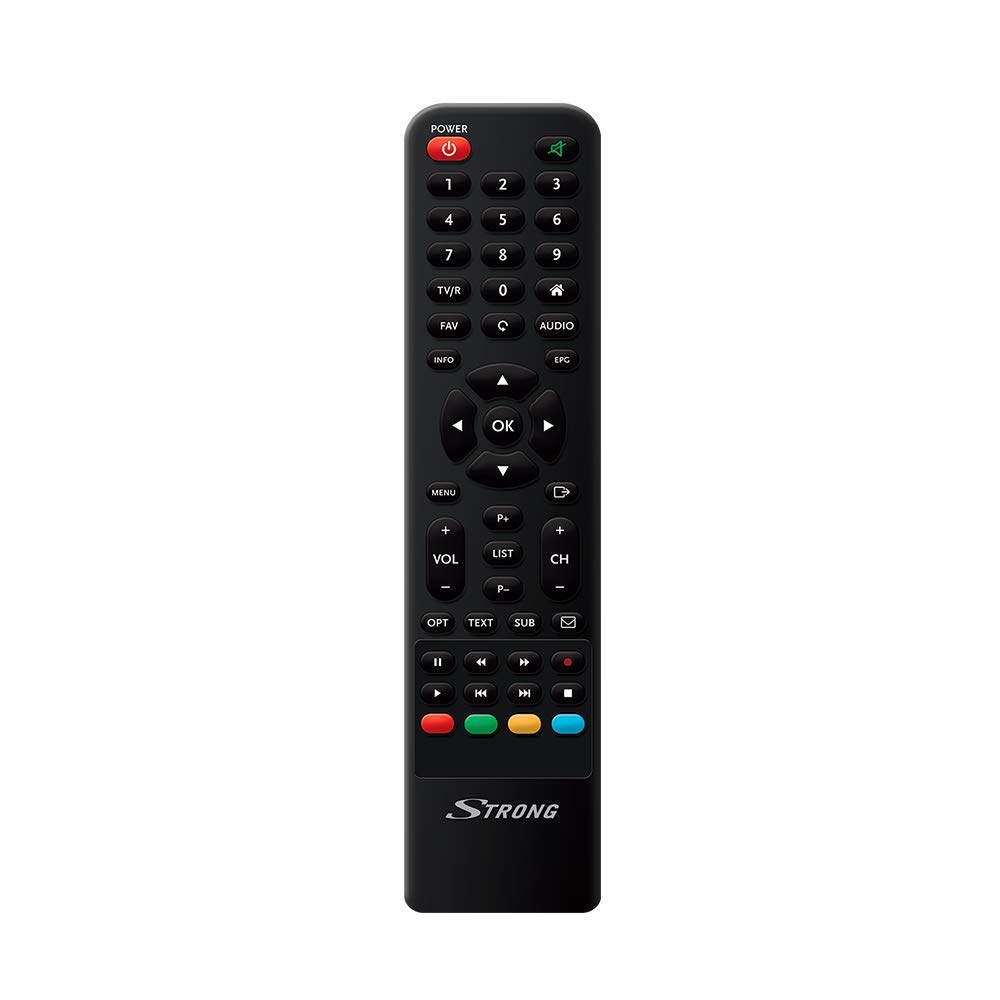 STRONG SRT7407 FRANSAT HD, DVB-S2, recevoir la TNT par Satellite, Carte FRANSAT valable 4 Ans, HDMI, Péritel, Spdif, USB, Flux RSS, Alimentation 230/12V fournie