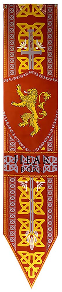 Game GoT Thrones banner - Game GoT Thrones Lannister house banner 167X33CM