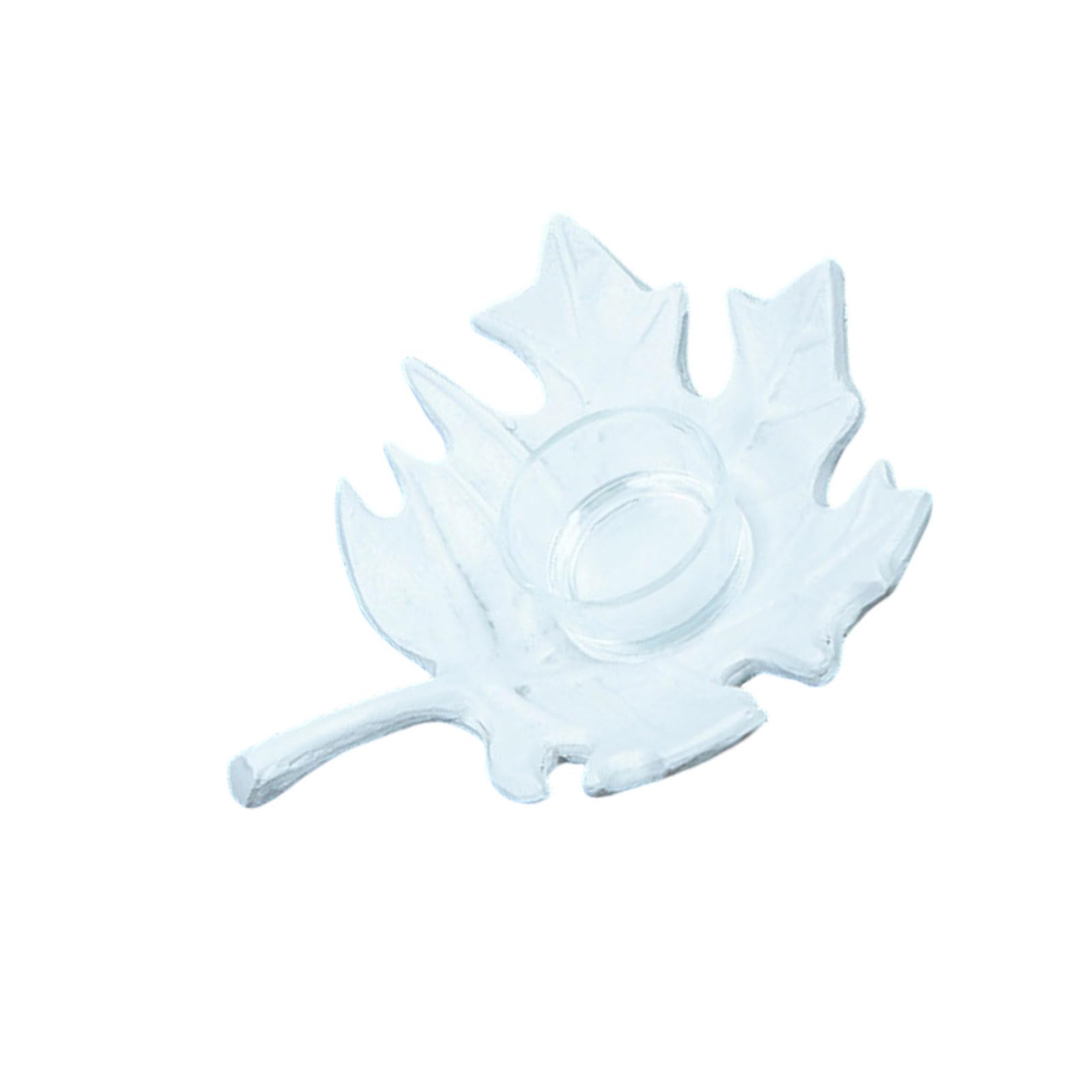 Carotoe B Rural Iron Stand With Unique Maples Leaves Designs Metal Holders Perfect For Dining Tables & Living Room Iron Stand