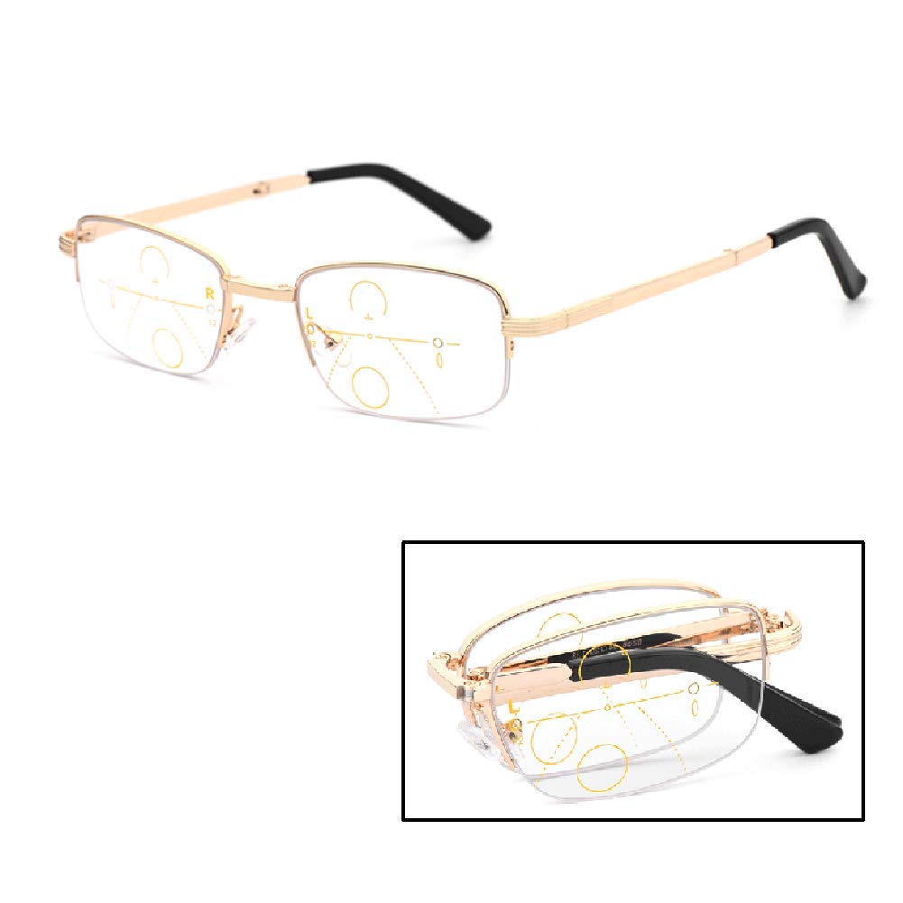 Lesebrille, Lesebrille mit doppeltem Verwendungszweck in Fern- und Nahbereich, Lesehilfe Sehhilfe Arbeitsplatzbrille