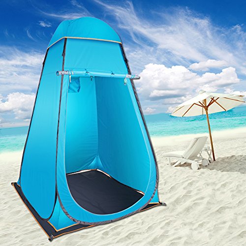 Buy RELIANCER PopUp Shower Tent Privacy Shelter w/Silver Coating Anti