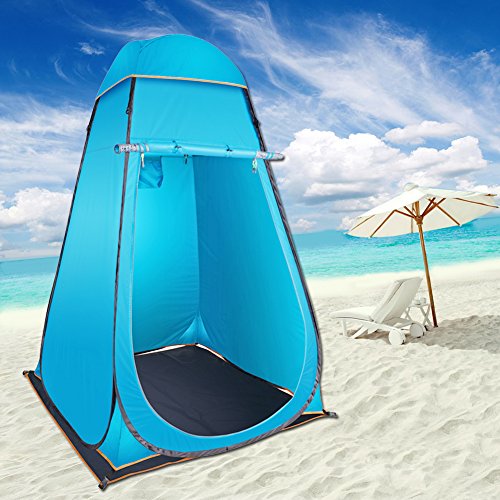 Buy RELIANCER Pop-Up Shower Tent Privacy Shelter w/Silver Coating Anti ...