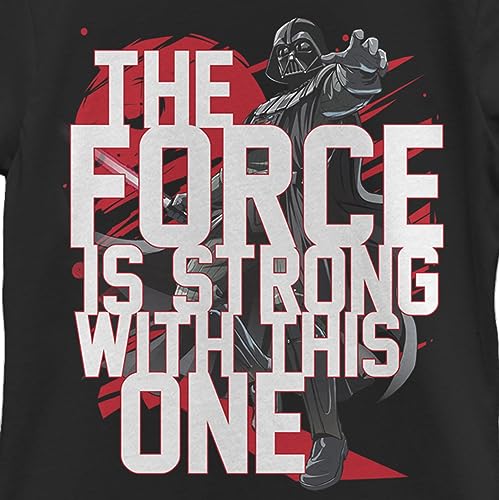 T-shirt Star Wars Force Stack Vader noir manches courtes XS - 2