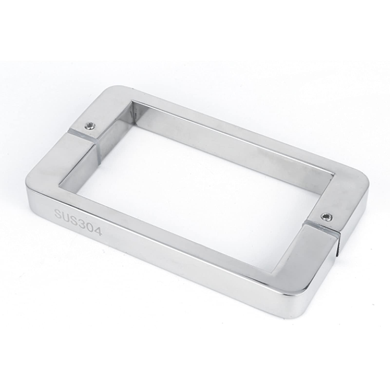 Poignée de porte en verre polie premium et robuste pour salle de bain