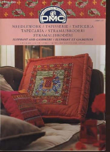 NEEDLEWORK / TAPISSERIE elephant and cachmere / elephant et cachemire