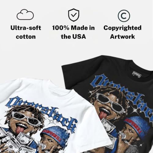 Image of DopeSkill Graphic Tee Streetwear Hypebeast Hip Hop Unisex Premium T-Shirt Sneaker Colour Matching Shirts Gift for Sneakerhead