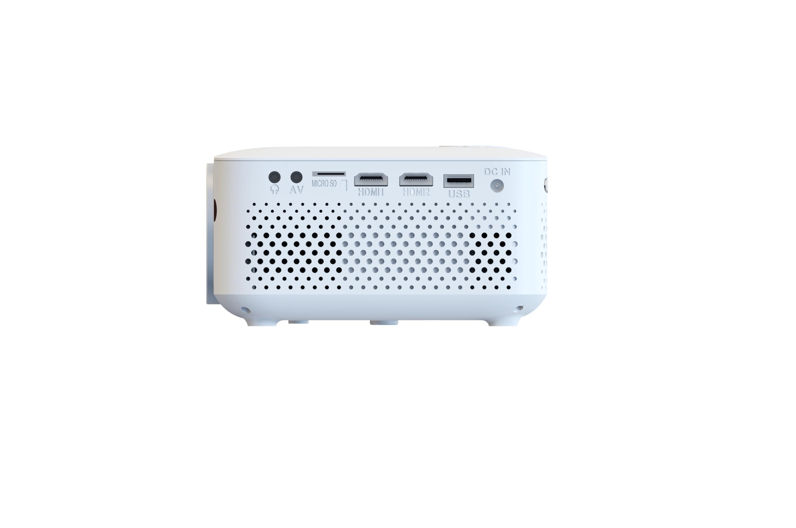 Philips NeoPix 100, Videoproiettore Fisso, Schermo da 65" (165 cm), LED, Altoparlanti Stereo Hi-Fi Incorporati, Connettività USB, HDMI e Cavo Jack da 3,5mm, Compatto, Bianco