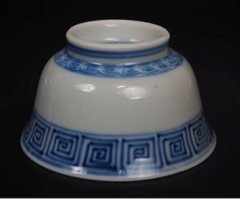 送料無料　本物保証 江戸期瀬戸焼『北山製造』染付茶碗5客 北山窯出土遺物　茶道具 Amazon | 本物保証 江戸期瀬戸焼『北山製造』染付茶碗5客 北山窯