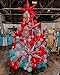 CYMYLAR 3pcs 26inch 3D Explosion Star foil balloon, christmas day red Foil Cone star burst Balloons for Birthday Wedding New Year Party Event