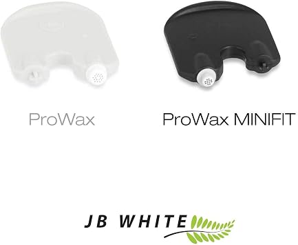 JB White 6 Pieces ProWax MiniFit Wax Guards for Hearing aids Compatible