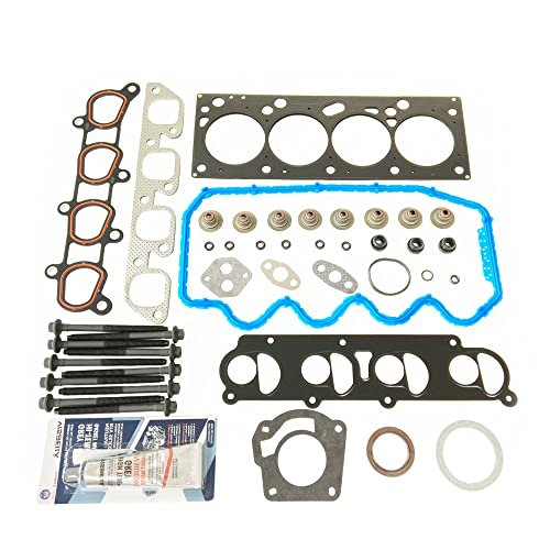 Image of Partsflow Cylinder Head Gasket Set With 10 Head Bolts Ford Focus 2.0L 121CID L4 SOHC, (8 VALVE), VIN CODE inchP inch 2000-2004 OE#HS8-20901, HB901, SL1000,HS9539PT-1, ES72672