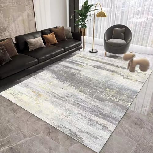 Tapis moelleux en cachemire synthétique lavable et antidérapant - 2