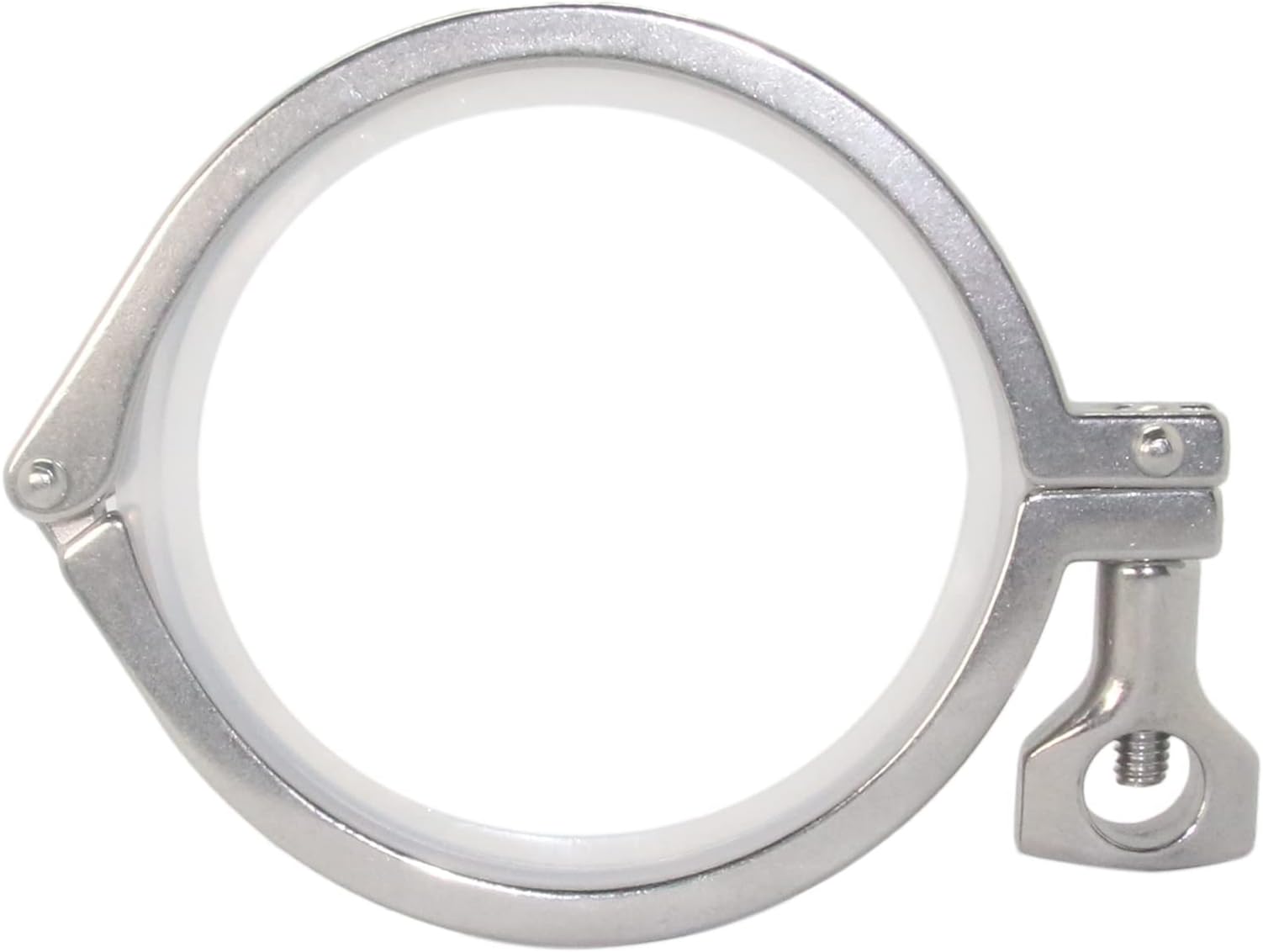 13MHHM Stainless Steel 304 Single Pin Heavy Duty Tri Clamp with Wing Nut for Ferrule TC 4"(4 Inch)