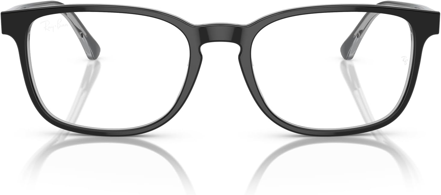 Rx5418f Low Bridge Fit Square Prescription Eyewear Frames