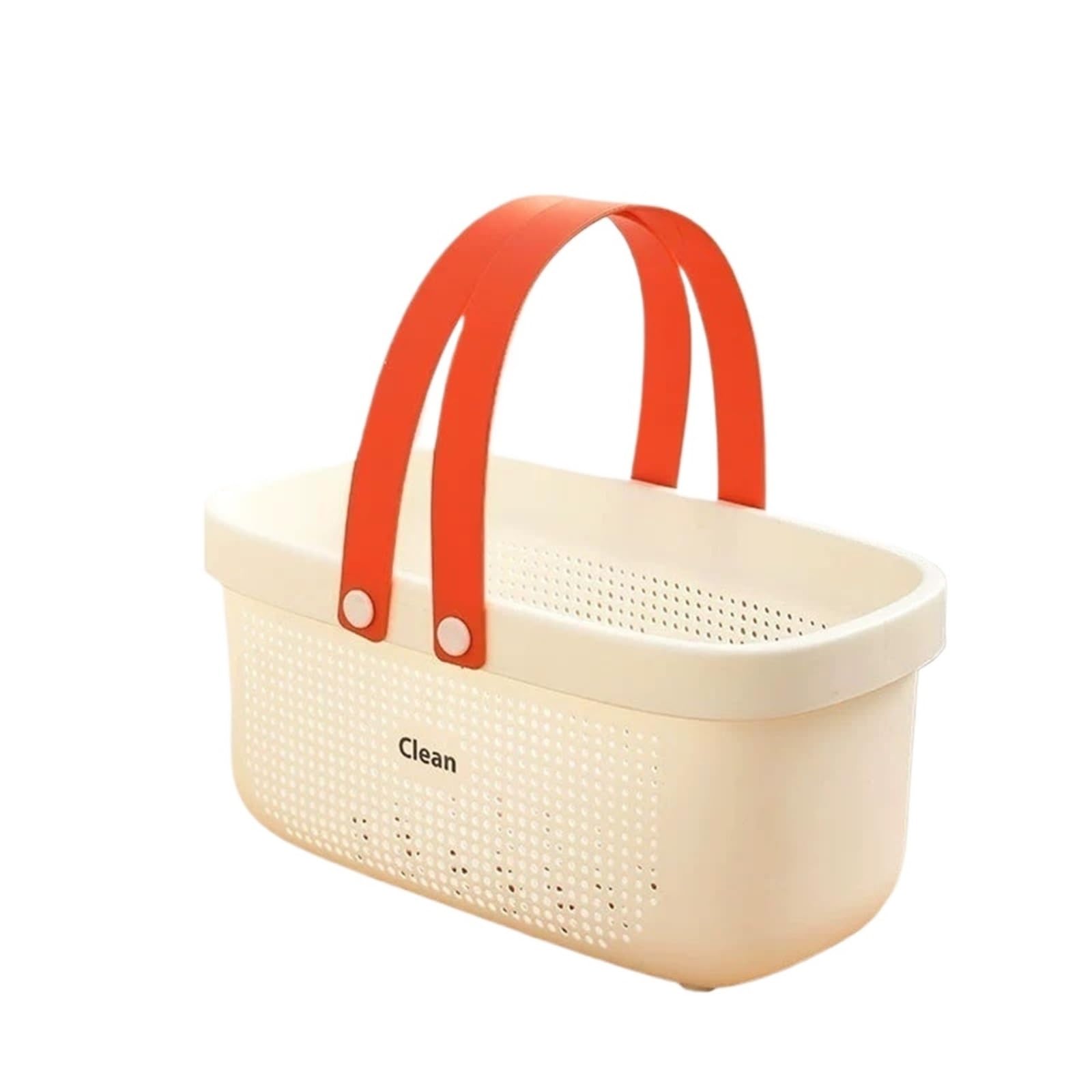 Storage Basket With Handle Portable Shower Caddy
