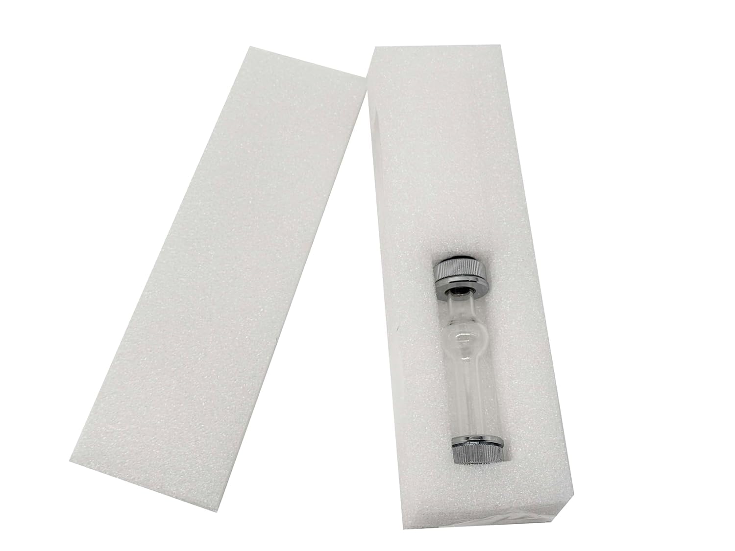Polarímetro semiautomático de tubo de ensayo de polarímetro de 100 mm - Dispositivo de vidrio y metal, capacidad de muestra de 20 ml