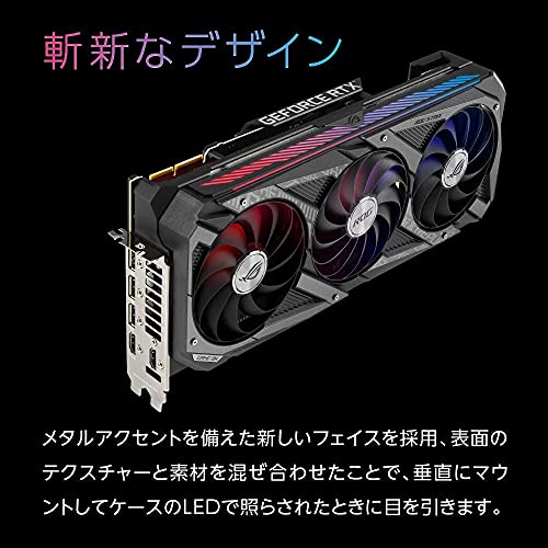 ASUS ROG Strix GeForce RTX 3090 OC Edition 24GB GDDR6X Gaming Graphics Card with Axial-tech Fans & Central Static Pressure Fan ROG-STRIX-RTX3090-O24G-GAMING (Renewed) - Image 5