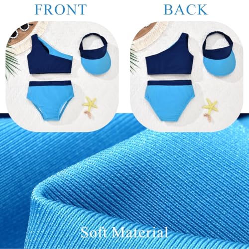 Image of 12-18 Months Toddler Baby Girls Swimsuit Bikini Bathing Suit Swimming Beach Wear Dark Blue