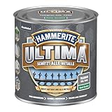 Hammerite Pintura protectora para metal Ultima con estructura de arena, 250 ml