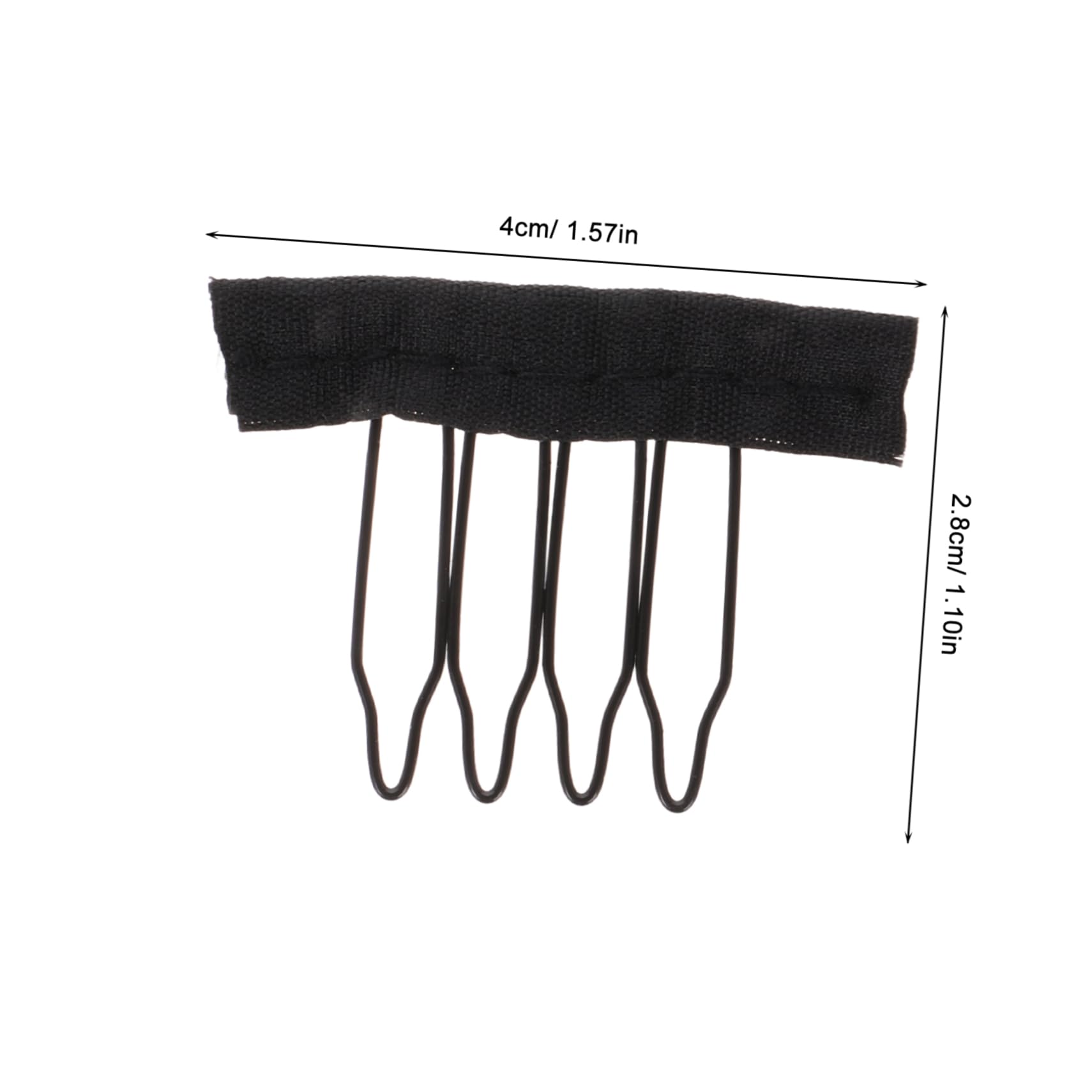 FOMIYES 30pcs Wig Cap Clips Wig Accessories Set Tools Combs for Hairpiece Caps Hair Clips for Combs