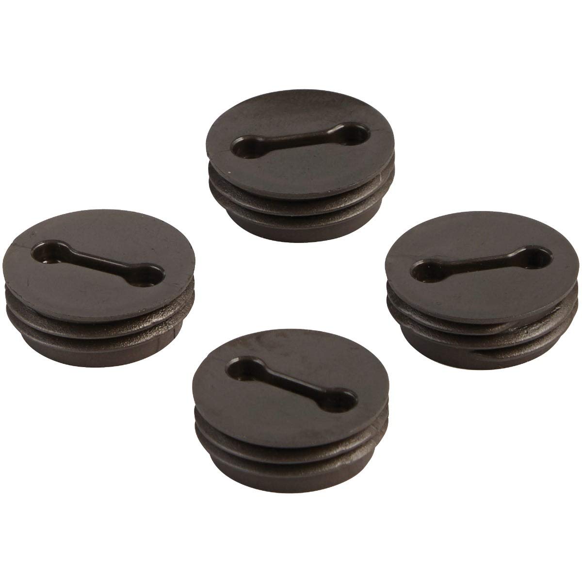 Hubbell-Bell 5269-2 (4-Pack) Weatherproof Accessories with Closure Plug, Bronze, 1/2 In.