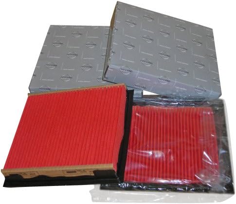 GENUINE NISSAN AIR FILTER OEM INFINITI G35 07 08 PAIR