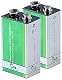 9V Lithium-Batterie tka Köbele Akkutechnik 9 Volt Block im 2er-Set