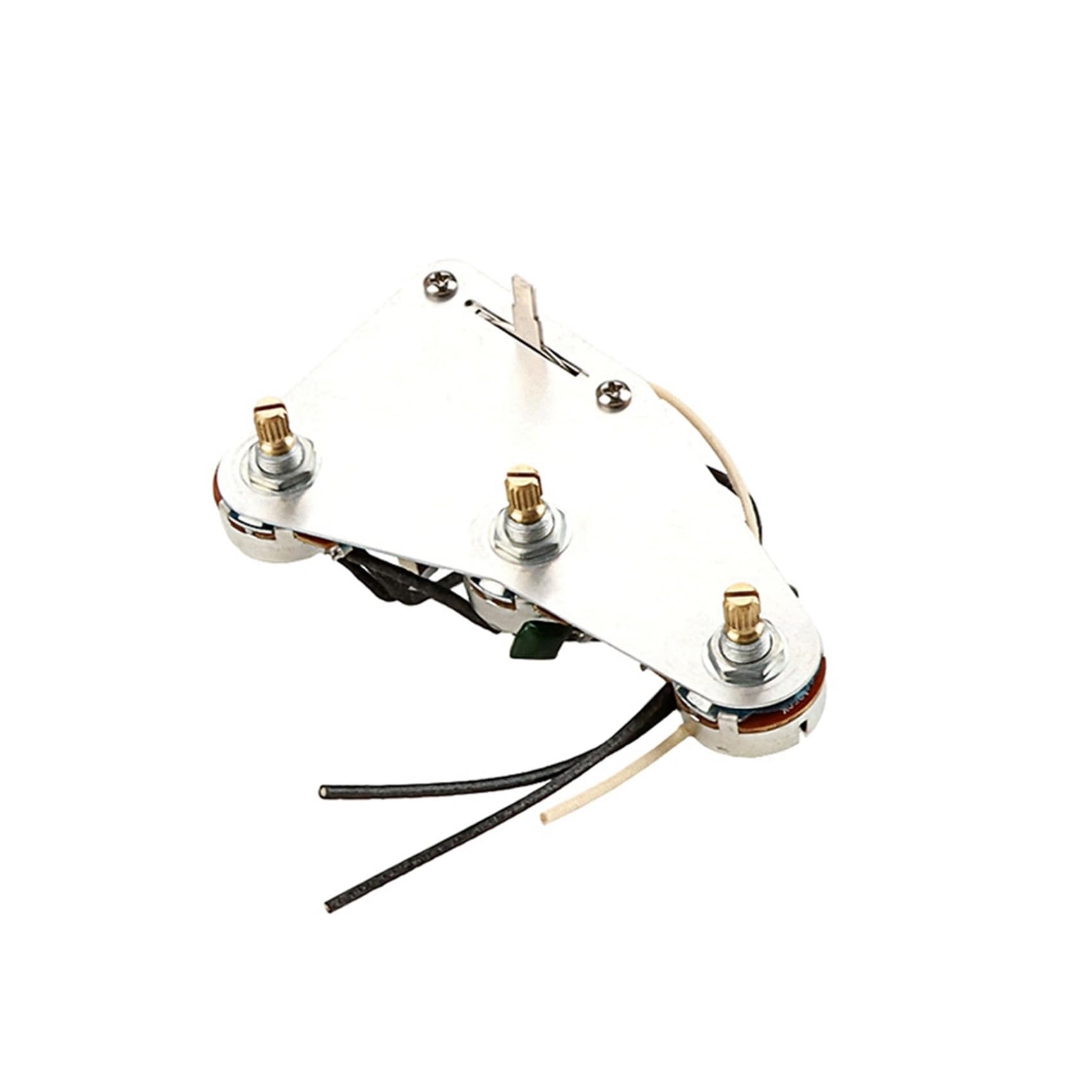 3X Cablaggio per Chitarra Elettrica Convertitore A 5 Vie Potenziometri 250K per Chitarra Usato Kit di Cablaggio Precablato