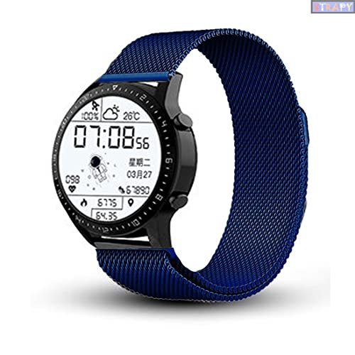 Image of STRPY 22mm Replacement Milanese Magnetic Clasp Chain Strap Band For Amazfit GTR 2 /GTR 2e Smart Watch, Metal Straps