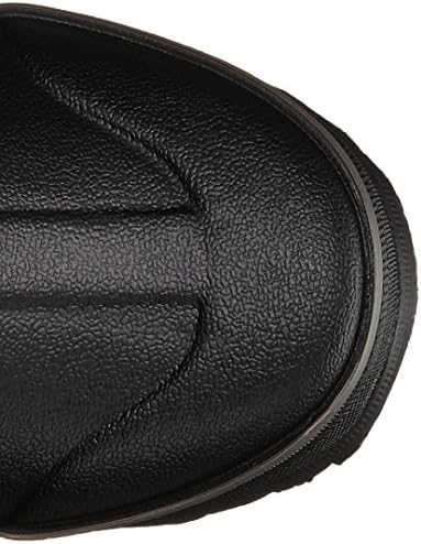 Bogs Men's Waterproof Rubber Rain Boot, Black, 13 D(M) US Review | Image 4