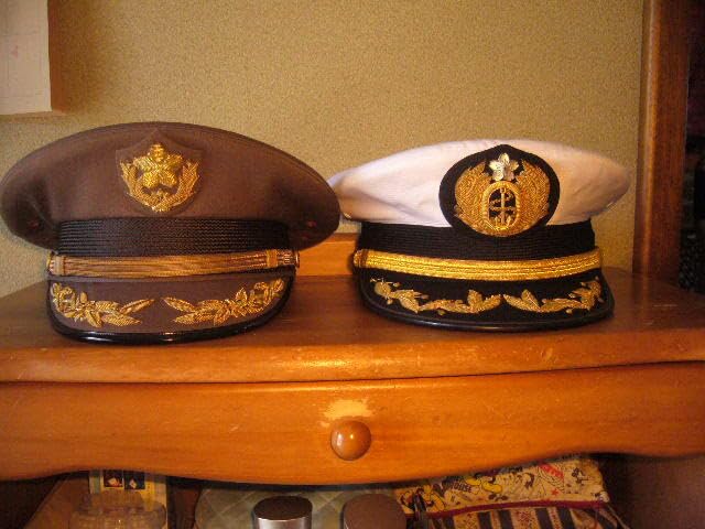 Amazon.co.jp: 陸上自衛隊 佐官用制帽予備用 サイズ57㎝ 海上