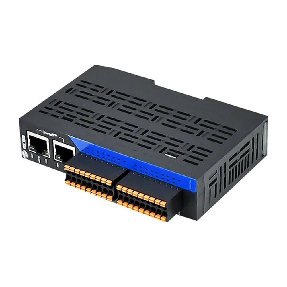Module IO EtherCAT Distance, 0-24V, Isolated IO, 16 Voies Rail